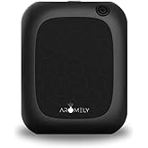 Aromely Smart Bluetooth Nebulizing Aromatherapy Scent Diffuser, Essential Oil Diffuser for Home, Spa & Office, Waterless Aroma Diffuser, App Controlled Perfect Air Freshener up to 1,500 SQFT - Black
