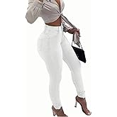 Jeans for Women High Waisted Skinny Stretchy Denim Long Pants Jeans Boyfriend Trendy Pockets Fashion