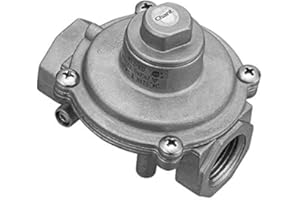 Gasland Gas Pressure Regulator, 1/2" NPT In/Out Gas Pipe, 1/2 PSI(3.5 kPa) Gas Inlet, 5"-10" WC Outlet Pressure, Gas Pressure Regulator for Liquefied Propane and Natural Gas, Easy To Install