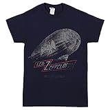 Led Zeppelin Blimp US Tour 1977 T-shirt