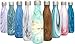 Simple Modern 25 Ounce Wave Water Bottle - Stainless Steel Double Wall Vacuum Insulated Metal Reusable - Leakproof Pattern: Cumulus