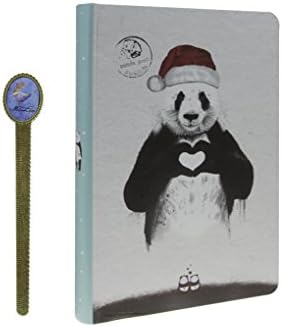 Creative Hardcover Notebook Unlined Travel Journal Writing Notepad Small Personal Diary Memo Scratch Pad Note Book, Cute Animal Cover, Illustrated Pages, Thick Blank Paper, 112 Sheets, A5 Size