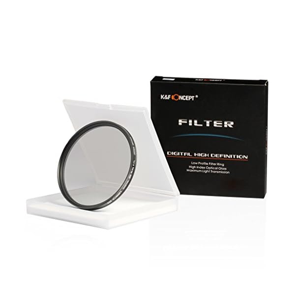 K&F Concept 82mm Ultra Violet Filter Slim Multi Coated CPL Zirkular Polarizing Glas Filter für Nikon Canon Kamera mit… – Bild 5