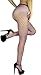 ToBeInStyle Women's Seamless Diamond Net Spandex Nylon Blend Pantyhose - Purple - One Size Regular