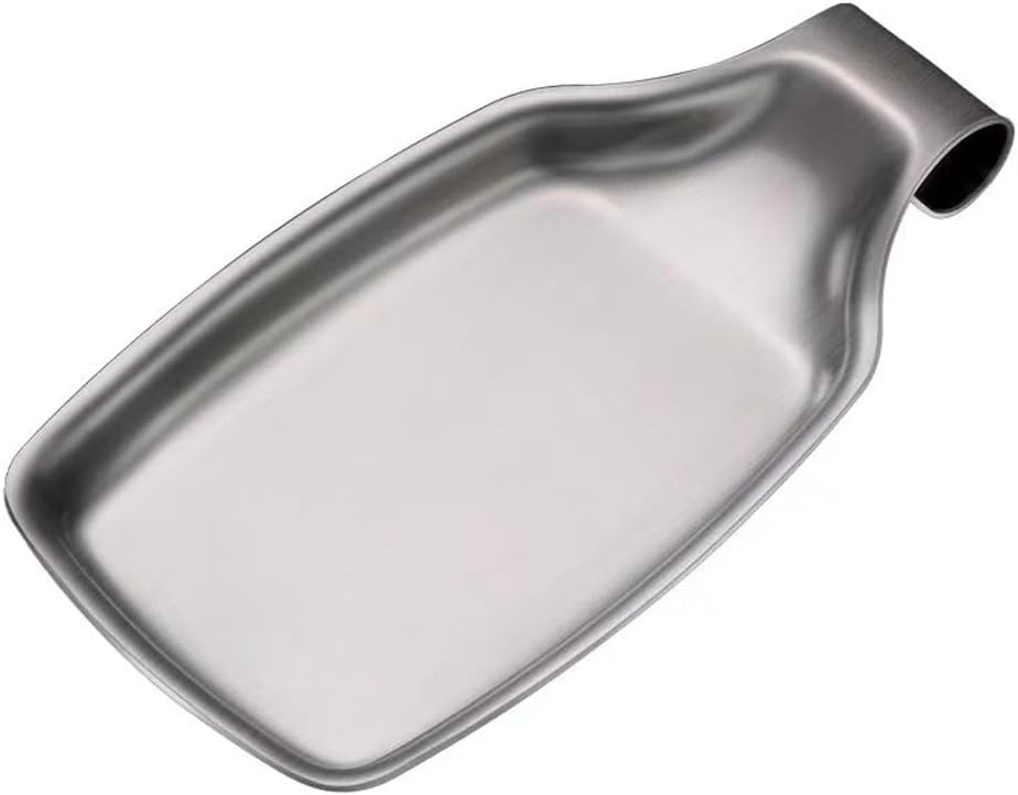 Zaguvox Stainless Steel Large Spoon Rest for Kitchen Utensils & Cookware