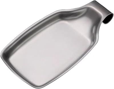 Zaguvox Stainless Steel Large Spoon Rest for Kitchen Utensils & Cookware