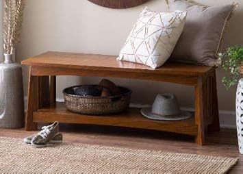 Amazon Com Homek End Of Bed Storage Bench Bedroom Benches