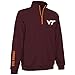 Virginia Tech Hokies Quarter Zip Sweatshirt Maroon
