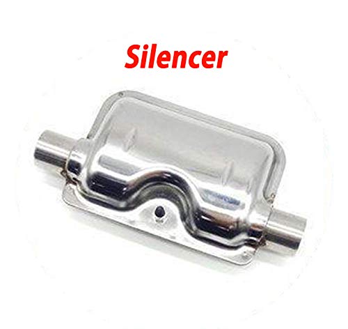 TABODD New 12V Air Diesel Fuel Heater 5KW Vehicle Heater Digital Switch Silencer 5000W for Trucks Boats Bus Car Motor-Homes Red