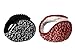 Peach Couture Womens Cozy Soft Warm Winter Beautiful Pattern Ear Muffs 2 Pack