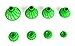 BirTee Pro Winter/Mat Golf Tees - 8 Pack (Green)