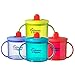 Tommee Tippee Free Flow Trainer Cup with Handles, BPA-Free, 6 Ounce, 2 Count (Designs Will Vary)