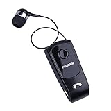 Lxyus FineBlue F920 Wireless Auriculares Driver Bluetooth Headphone In-ear Earphone Calls Remind Vibration Wear Clip Headset For Phone(Black)