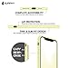 SURPHY iPhone Xs Max Silicone Case, Slim Liquid Silicone Protective Phone Case Cover (Full Body Thin Case with Microfiber Lining) Compatible with Apple iPhone Xs Max 6.5, Light Yellow