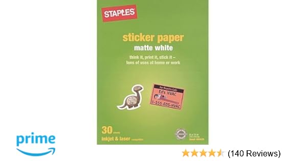 staples sticker sheets