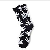New Plantlife Marijuana Weed Leaf Cotton various Colors Men/Women High sport Socks
