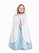 Little Adventures Traditional Hooded Princess Cloaks (White, L/XL Age 5-9)