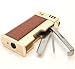 Mrs. Brog Leather Tobacco Pipe Lighter and Czech Tool - All in One - Model LGHT08 Gold Brown