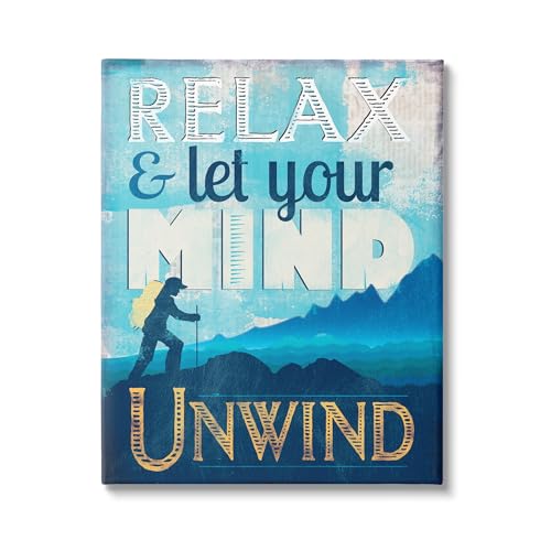 Stupell Industries Unwind Hiking Nature Canvas Wall Art by Judi Bagnato