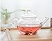 Yeme Mini Glass Teapot Heat Resistant 7 Ounce or 200 Milliliter (015)