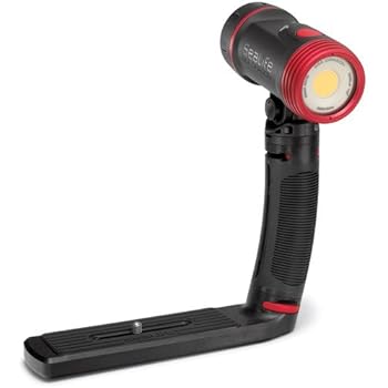 SeaLife SL671 Sea Dragon 2500 UW Photo/Video Dive Light Kit Includes Grip, Single Tray & SL942 Sea Dragon Case