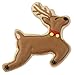 Wilton 4-Piece Christmas Reindeer Metal Cookie Cutter Set, Small