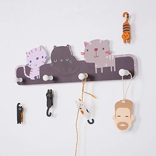 Patere Murale Pour Chambre Denfant Motif Chat 41 2 X 4 X 11 8 Cm Mobilier Bebe Puericulture Agri Khoramdareh Ir