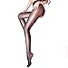 Open Crotch Sexy Silk Stocking Lace Socks Pantyhose Sexy Women Tights for Sexy(BLACK)