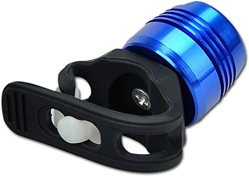 Annong Waterproof Flashing Led Police Bike Bicycle Tail Light Rear Warning Lamp Blue