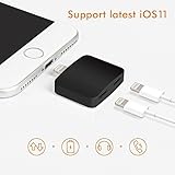 iPhone 7 Dual Lightning Adapter & Splitter,2 in 1 Lightning headphone Adapter for iPhone 7/7plus with Call & Audio & Charge Function Compatible for iOS 11 by Cozysmart