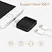iPhone 7 Dual Lightning Adapter & Splitter,2 in 1 Lightning headphone Adapter for iPhone 7/7plus with Call & Audio & Charge Function Compatible for iOS 11 by Cozysmart
