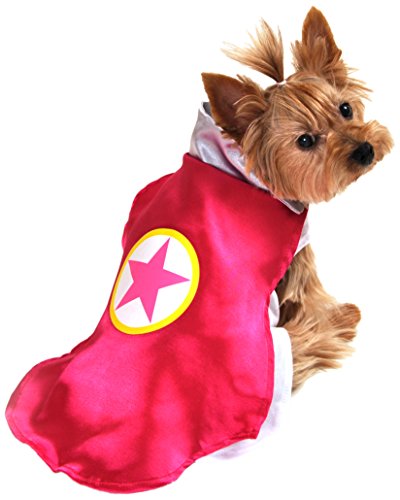 Anit Accessories AP1092-XL Superhero Dog Costume, Pink