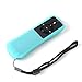 SIKAI Silicone Case for Echo, Echo Dot, Echo Plus, Echo Show and Echo Spot Remote Shockproof Protective Cover for Amazon Echo Alexa Voice Remote Anti-Lost with Remote Loop (Glow in Dark Blue)