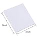 Mini Canvas Panels for Painting Craft Drawing, 24 Pack (3 by 3 Inch)