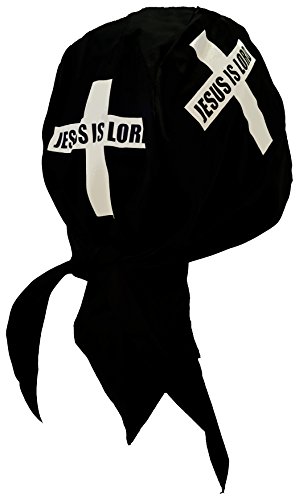 Christian Bandana w/ SWEATBAND Skull Cap Doo Rag Made in America