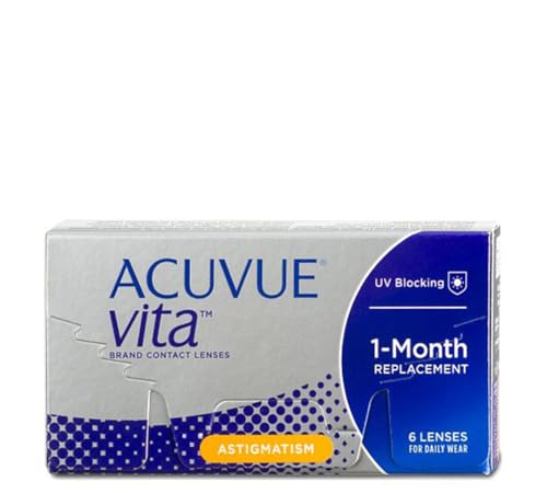 ACUVUE - Lenti a contatto per Astigmatism morbide, 6 pezzi/BC 8,6 mm/DIA 14,5/CYL -0,75/asse 120/-1 diottrie