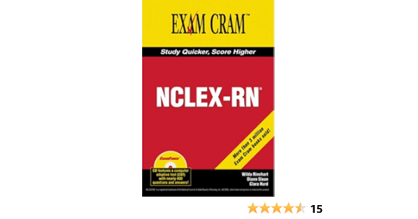 Nclex Rn Exam Cram Revised Edition 0029236732691 Medicine Health Science Books Amazon Com