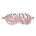 YUNS Advanced Silk Sleep Mask, Eye Mask for Sleeping, 19 Momme Mulberry Silk, Big Size 22X10cm, 1pc.(Lotus Pink)