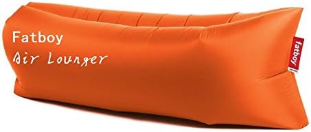 Inflatable Lounger Wind Breezy Cloud Air Chair Sofa Bed Lazy Bag Been Sleeping Sand Beach Laybag (G2-Orange)