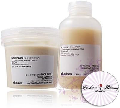NOUNOU Nourishing Illuminating Shampoo &amp; Cream Conditioner Travel Set