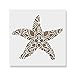 Nautical Starfish Stencil Art - DIY Starfish Stencils