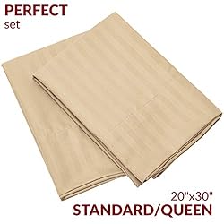 Mellanni Pillow Cases Standard Size Set of 2