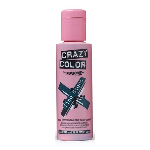 Crazy Color Hair Color - Pine Green 46