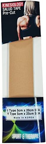Salud Kinesiology Tape for Athletes, Precut Strips Therapeutic Sports Tape For Knees, Shoulders, Elbows