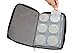 Maniology (formerly bundle monster) Nail Stamp Stamping Plate Zippered Synthetic Leather Case Plates Holder Organizer