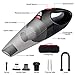 Cordless Handheld Vacuum Cleaner FUJIWAY Rechargeable Car Vacuum Cleaner with LED Light 6500PA Strong Suction Wet & Dry Use Hand Vacuum for Car Home and Office