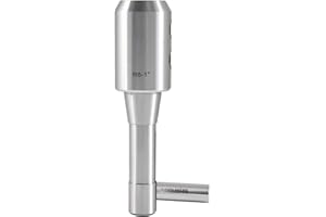 Accusize Industrial Tools 1'' R8 End Mill Holder, 7/16-20'' Drawbar Thread, 0222-0847