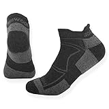 MERIWOOL 2 Pairs No Show Merino Wool Cushion Athletic Socks