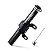 E-PRANCE Mini Bike Pump - Hand Air Pump for Bike Tires and Balls, Presta & Schrader Valve, No Valve Changing Needed, 130 PSI/ 9 Bar, Portable Bike Pump with Ball Needle Kit Included