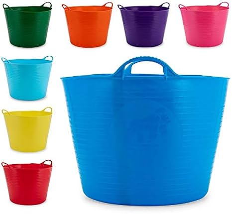 Amazon バケツ 収納ケース 収納ボックス 洗濯かご 園芸 おもちゃ箱 アウトドア 便 パープル 収納ケース ボックス オンライン通販